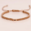 Custom 2 Pieces Initials Engraved Bracelet With Heart, Matching Jewelry For Couples HO82 901172
