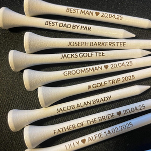Custom Text On Your Golf Tees TH10 898087