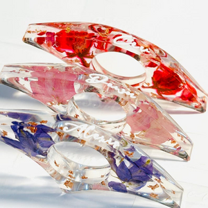 Personalized Custom Name Floral Resin Thumb Page Holder TH10 896891