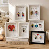 Personalized Couple Minifigure Character Frame - Romantic Keepsake For Partners HO82 903374