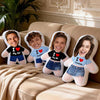 Custom Face Photo with I Love You Couple Shaped Pillow HO82 902974