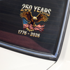 250 Years 1776 - 2026 Patriotic Eagle Car Window Decal Sticker HA75 920168