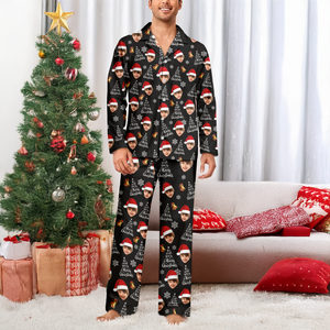 Custom Photo We Wish You A Merry Christmas Pajamas TH10 896283