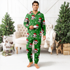 Custom Dog Photo Santa Christmas Onesie Pajamas CH07 899306