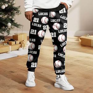 Custom Name And Number Sweatpants For Baseball Player TH10 896171
