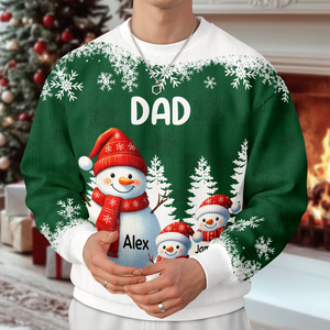My Fav People Call Me - Personalized Christmas Ugly Sweater Gift For Family TH10 896471