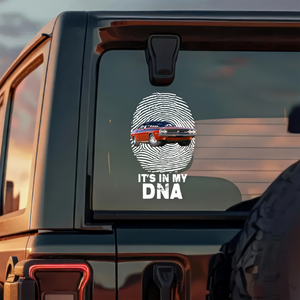 Custom Photo Car Is My DNA Car Window Decal Sticker CH07 899994
