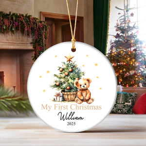 Baby's First Christmas - Personalized Ceramic Ornament LM32 895083