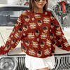 Custom Photo Best Mom Ever Funny Kids Christmas - Personalized Ugly Sweater CH07 899720