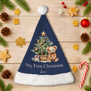 Baby's First Christmas - Personalized Santa Hat LM32 895067