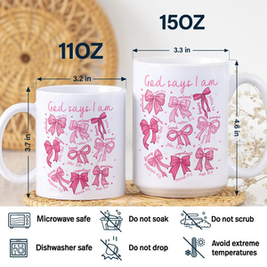 God Says I Am Mug TH10 894801