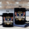 250 Years of Freedom America 1776–2026 Anniversary Black Mug HA75 898806