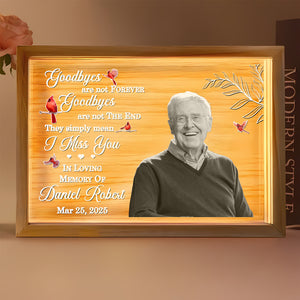 Custom Photo In Loving Memory Memorial Light Box TH10 894139