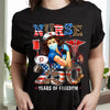 America Nurse 250 Years Of Freedom Dark Shirt TH10 898717