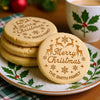 Custom Family Name Merry Christmas Cookie Stamp CH07 899844