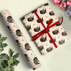 250th U.S Anniversary Bald Eagle United States Wrapping Paper, 1776-2026 Patriotic Gifts HO82 900610