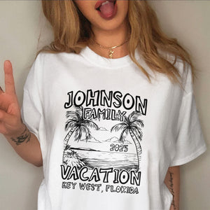 Custom Family Vacation Shirts 2025 – Matching Family Trip Comfort Color Shirt LM32 895979