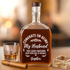Congrats On Being My Husband Whiskey Bottle TH10 894045