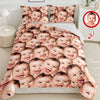 Custom Funny Photo Portrait Bedding Set Birthday, Christmas Gift For Family CH07 899650
