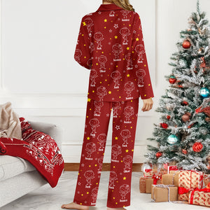 This Grandpa Dad Belongs To Kids - Personalized Pajamas HO82 900578