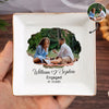 Custom Engagement Photo Jewelry Dish Gift For Married Couple CH07 899888