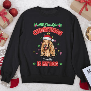 All I Want For Christmas Is My Dog Sweatshirt TH10 896211