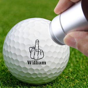 Personalized Golf Ball Stamp Christmas Birthday Gift for Golf Lovers CH07 895374