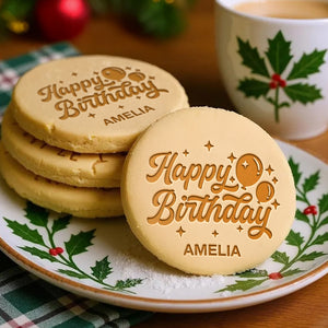 Custom Name Happy Birthday - Personalized Cookie Stamp HA75 898468
