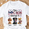 Custom American Cute 3D Dog This Dog Mom Belong To Bright Shirt LM32 899133