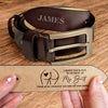 Custom Name I Hope Your Day Is As Nice As My Butt Leather Belt Gift For Husband, Boyfriend TH10 898275