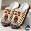Custom Portrait Photo Baseball Sports And Accessories Slippers HO82 894934