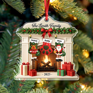 Custom Name Personalized Christmas Acrylic Ornament Gifts For Mom, Dad HA75 897882