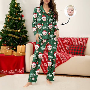 Custom Photo Best Dad Ever Christmas Pajamas CH07 899734