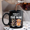 Custom Photo World's Best Dog Dad - Personalized Black Mug Gift For Dog Lovers CH07 895938