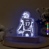 Personalized Football Player LED Night Light Football Team Gift CH07 899460