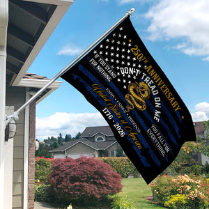 USA 250th Anniversary House Flag – Don’t Tread On Me Patriotic Design LM32 897743