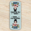 Shhh....I'm Reading Personalized Leather Magnetic Bookmark Funny Gifts For Book Lovers CH07 899490
