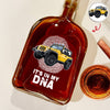 Custom Photo Car Is My DNA Whiskey Bottle HA75 897976