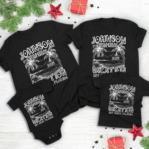 Custom Family Vacation Shirts 2025 – Matching Family Trip Dark Shirts LM32 895977