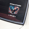 250 Years of Freedom With Eagle Car Window Decal Sticker TH10 898357