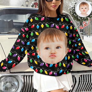 Custom Big Face Photo This Is My Ugly Sweater - Personalized Ugly Sweater CH07 896056