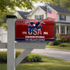 Custom Name Faith, Family & Freedom America 250 Years Patriotic Mailbox Cover CH07 910226