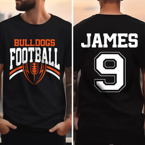 Custom Name & Number Sport Team Back & Front Shirt For Sport Players LM32 895707