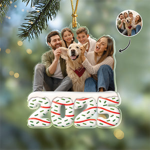 Custom Photo Acrylic Ornament Personalized Christmas Gifts For Family HA75 897868