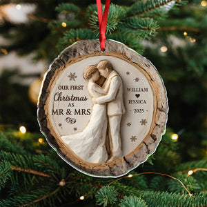 Our First Christmas- Personalized Acrylic Ornament CH07 899334