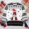 Custom Name Initial Letter Christmas Ugly Sweater Gift For Family CH07 899756