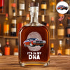 Custom Photo Car Is My DNA Whiskey Bottle HA75 897976
