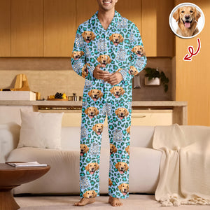 Custom Photo Dog & Cat Personalized Pajamas Christmas Gift For Pet Owners, Pet Lovers CH07 896898