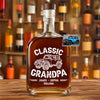 Classic Grandpa - Personalized Custom Vintage Car Whiskey Bottle LM32 895135