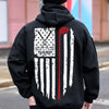 Personalized Name American Flag Golf Back Personalized Back Side Dark Shirt HA75 898632